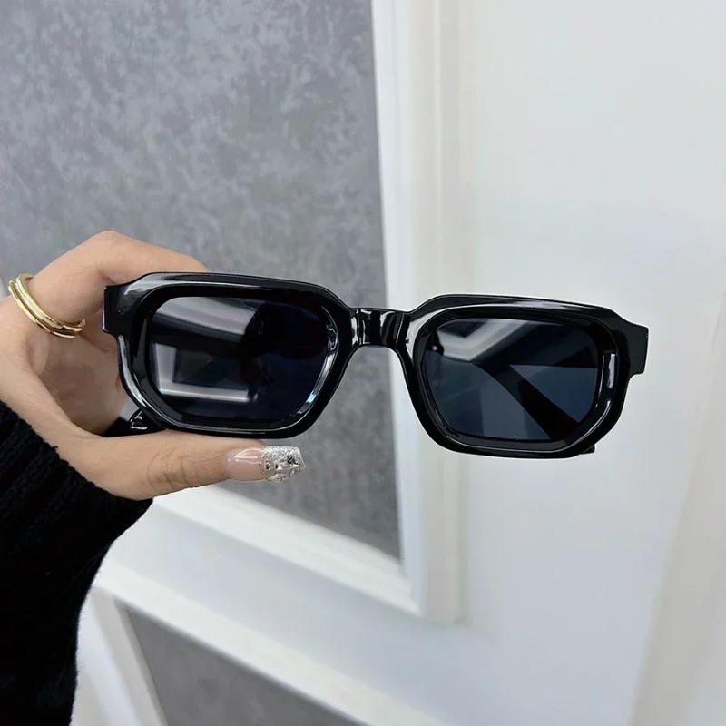 Luxurious Rectangle Sunglasses - Sunglasses Uv400 review and price