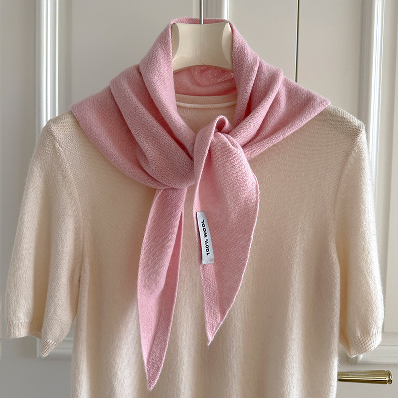 Knitted Scarf Women 100% Wool  - Cashmere Scarf review and price