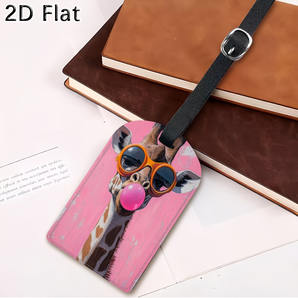 Cute Giraffe Luggage Tag Trave - Travel Luggage Set review and price