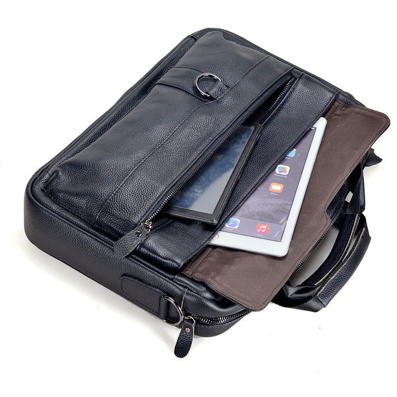 Large Men's Genuine Leather Ha - Leather Briefcase review and price