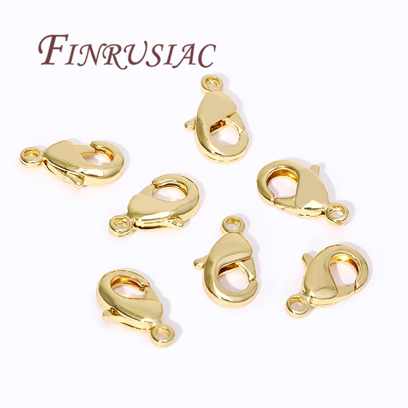 18K Gold Plated Lobster Clasps - Gold Plated Jewelry review and price