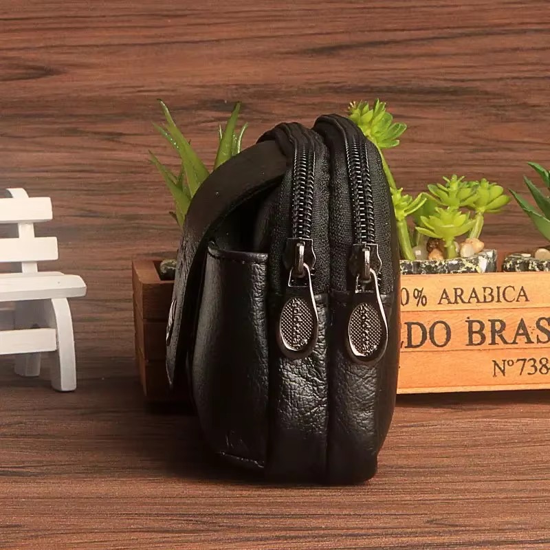 Men Genuine Leather Cell/Mobil - Leather Wallet Men review and price