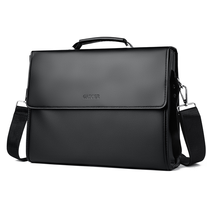 Men's Business Casual Handbag  - Leather Briefcase review and price