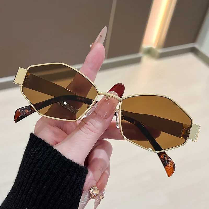 Fashion Polygonal Women Sungla - Sunglasses Uv400 review and price