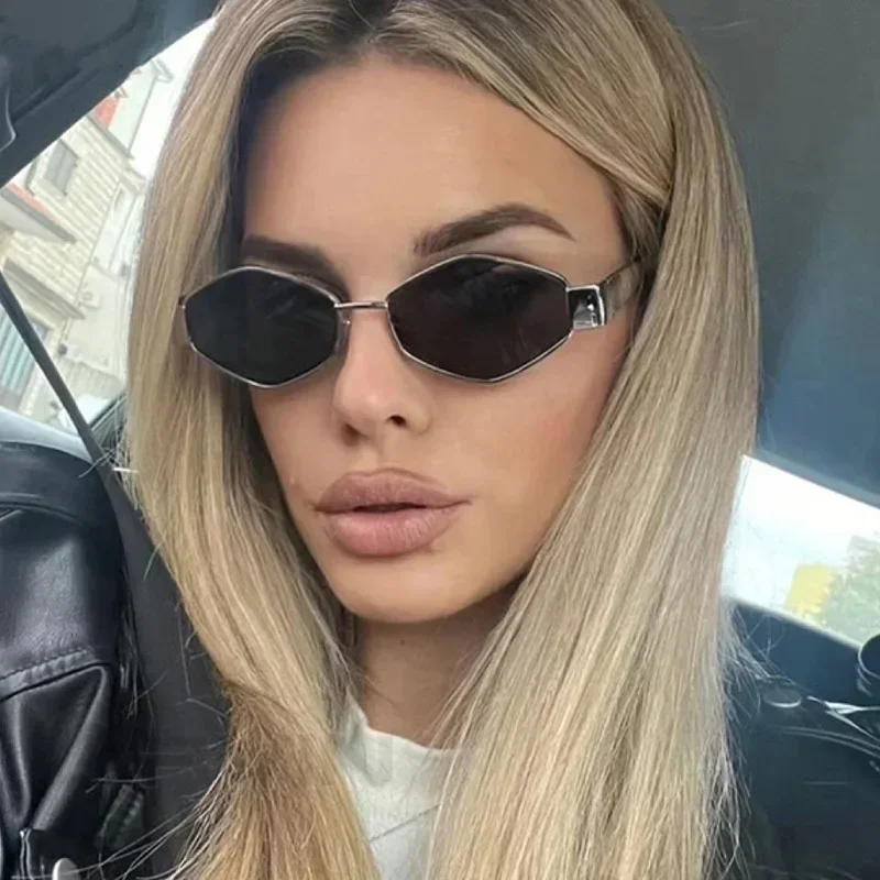 Fashion Polygonal Women Sungla - Sunglasses Uv400 review and price