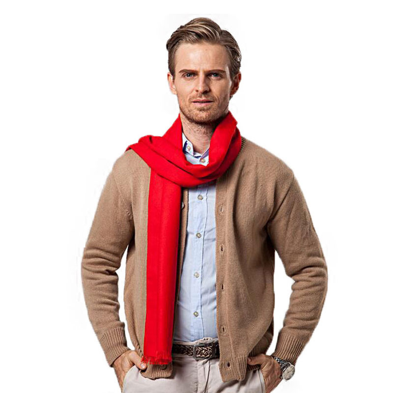Fashion Winter Solid Color Men - Cashmere Scarf review and price