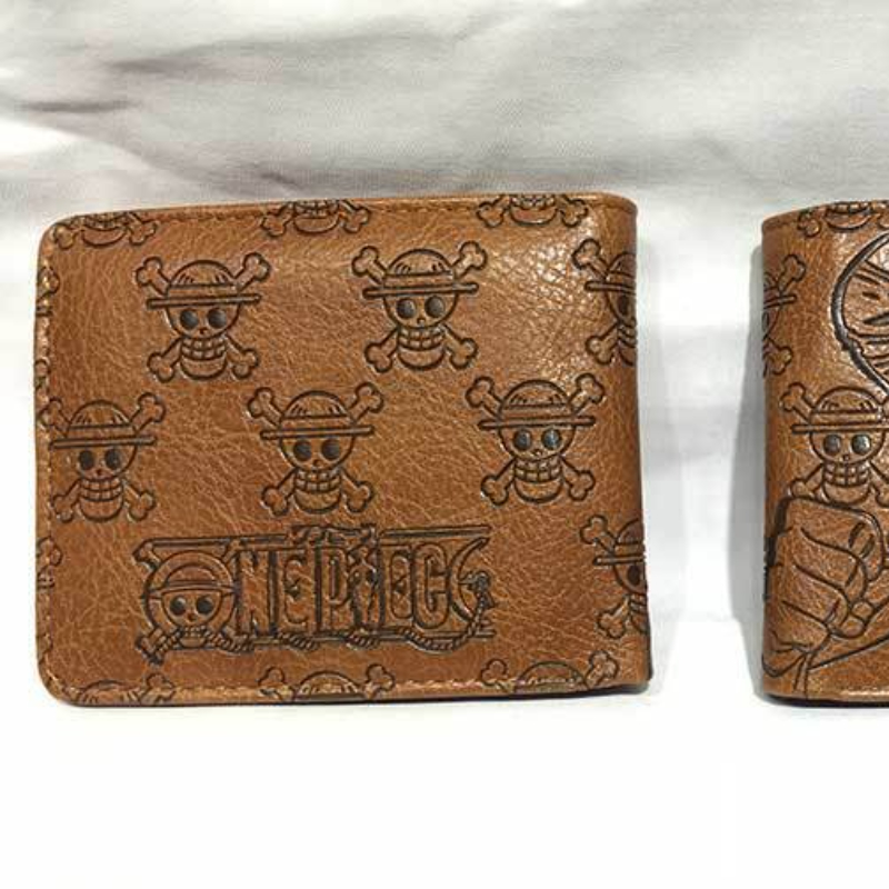 Anime One Piece Luffy Pirate S - Leather Wallet Men review and price
