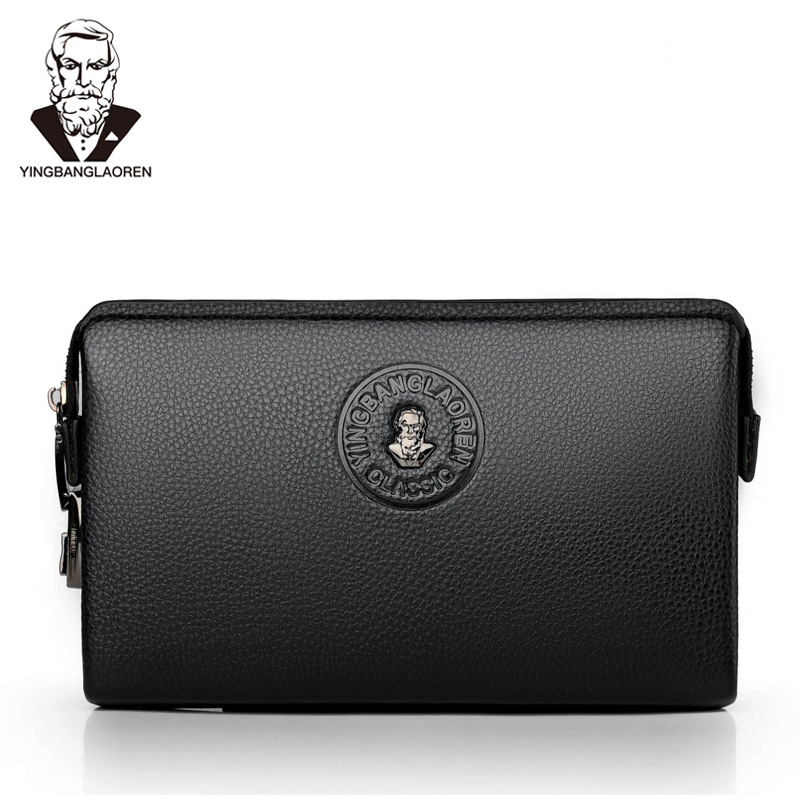 Male Long Money Wallets Mobile - Leather Wallet Men review and price