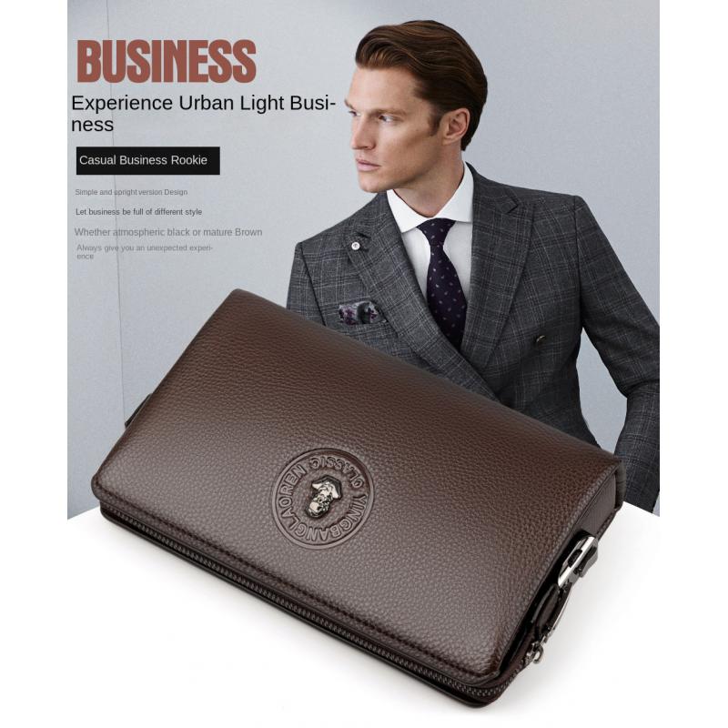 Male Long Money Wallets Mobile - Leather Wallet Men review and price