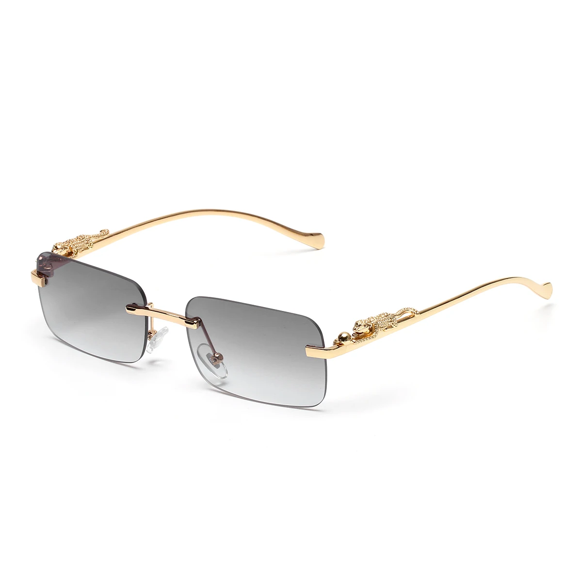 Rimless Sunglasses UV400 Fashi - Sunglasses Uv400 review and price