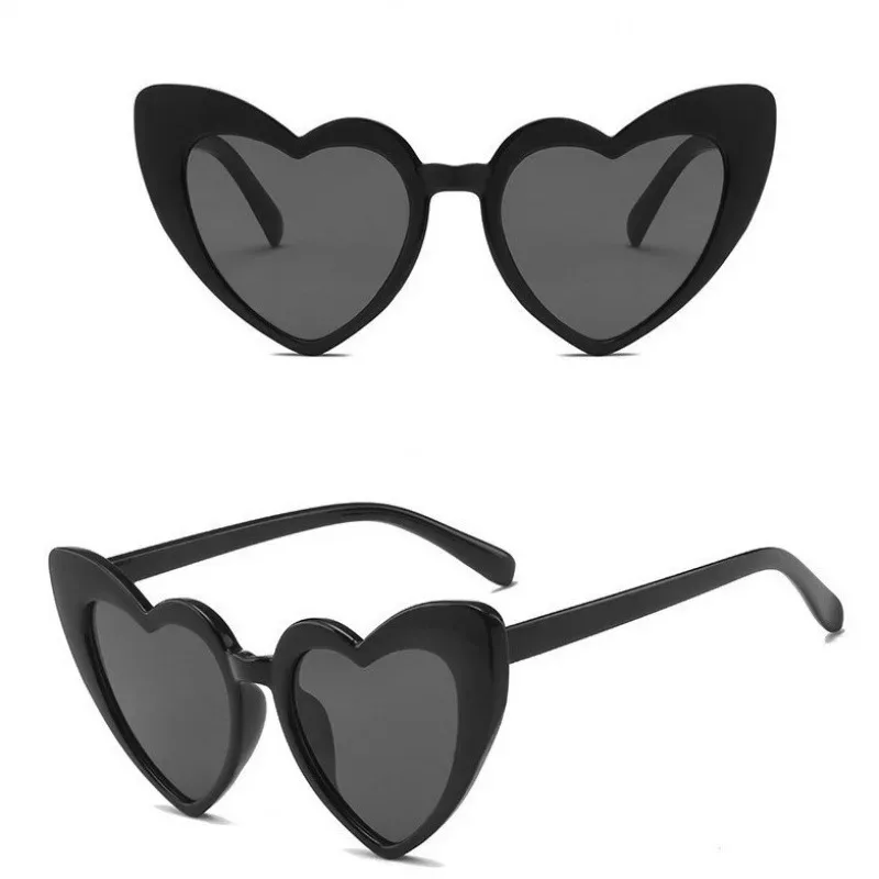 Cartoon White Heart Sunglasses - Sunglasses Uv400 review and price