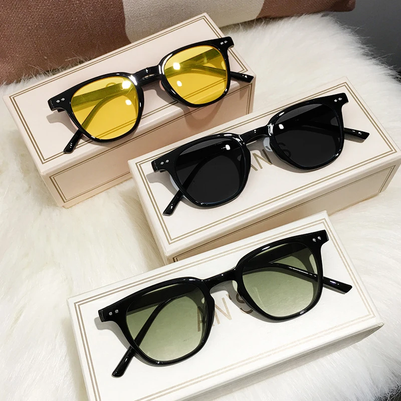 Vintage Square Grey Sunglasses - Designer Sunglasses review and price