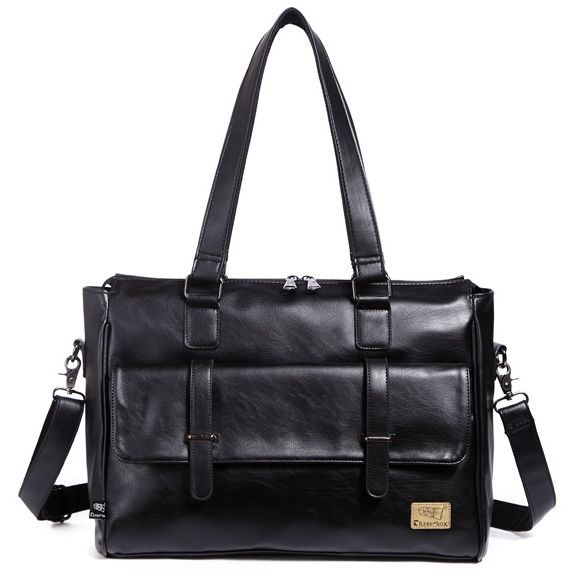 Korean Fashion Designer Leathe - Leather Briefcase review and price