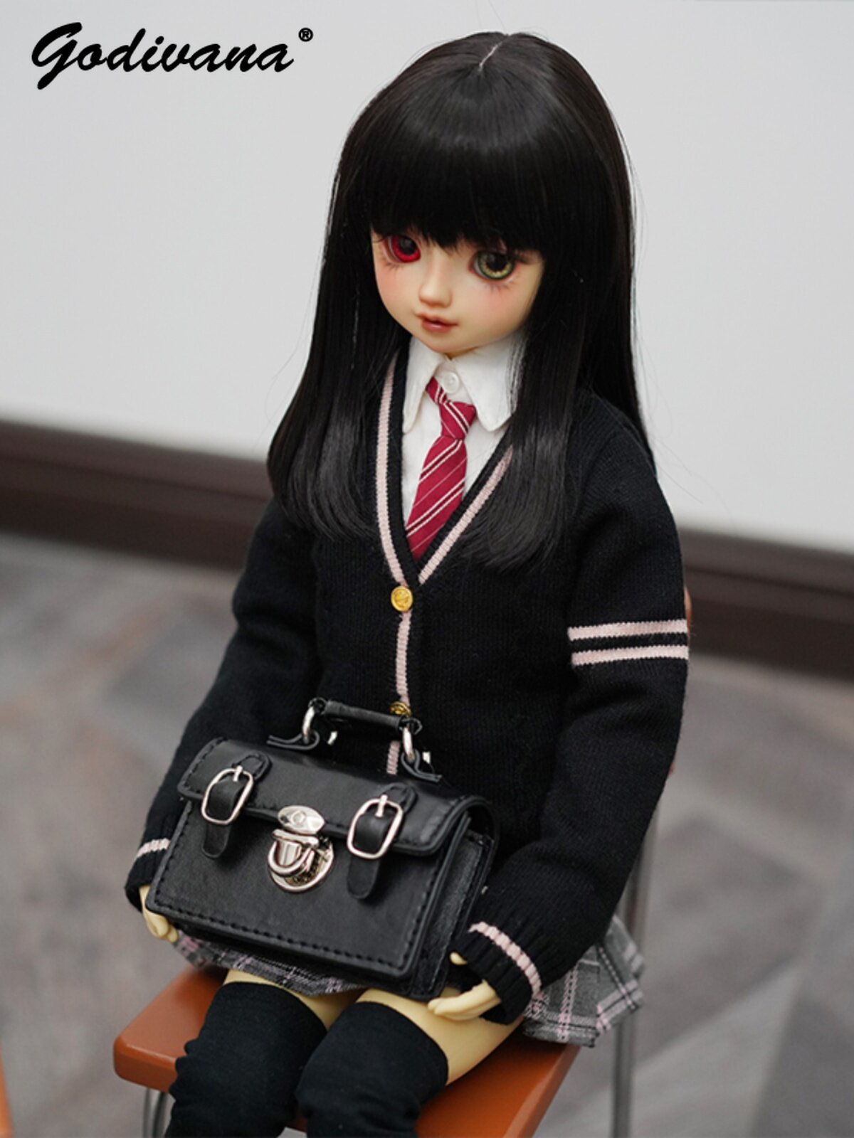 1/3 1/4 BJD Doll Vintage Prepp - Leather Briefcase review and price