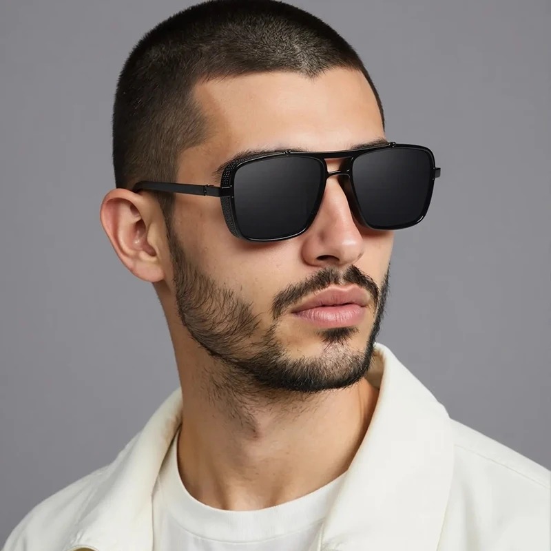 Luxury Rectangle Men's Sunglas - Sunglasses Uv400 review and price